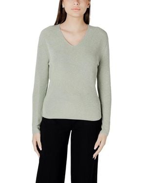 Street One V-Neck Knitwear - Gris