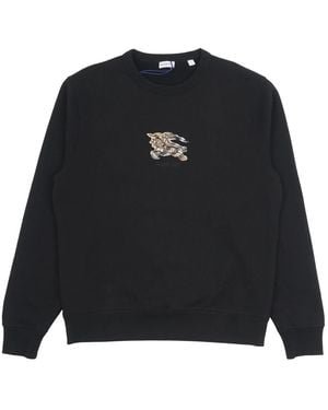 Burberry Hoodies & Sweatvesten ,Zwart ,Sweatshirts