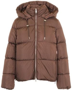 Add Nylongloss Daunenjacke - Braun