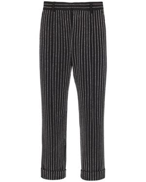 Balmain Straight Trousers - Grigio