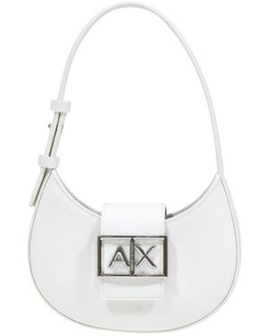 ARMANI EXCHANGE Shoulder Bags - White