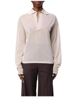 Alysi V-Neck Knitwear - Neutro