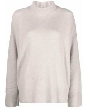 LeKasha Jersey De Cuello Alto Claro Para Mujer, Mujer, Talla - Gris