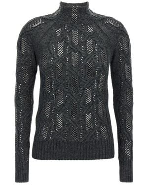 Ermanno Scervino Turtlenecks - Black