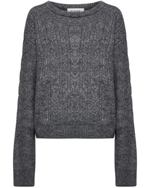Silvian Heach Melierter Pullover Mit Reliefmuster - Grau