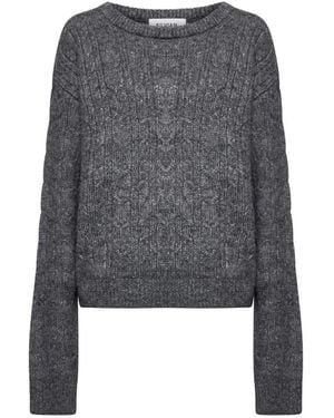 Silvian Heach Round-Neck Knitwear - Gris