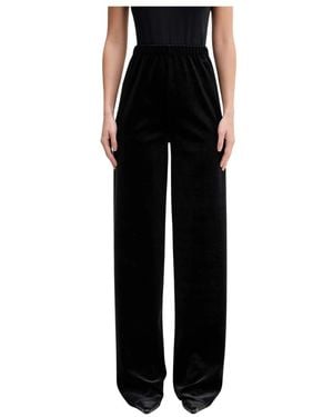 Vetements Wide Trousers - Nero