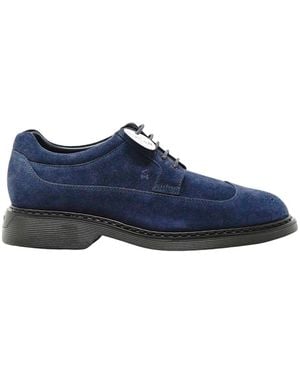 Hogan Laced Shoes - Blu