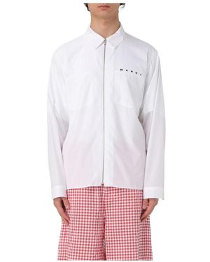 Marni Light Jackets - Bianco
