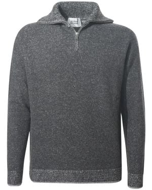 Alpha Studio Zip-Throughs - Grigio