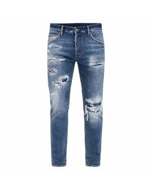 DSquared² Slim-Fit Jeans - Azul