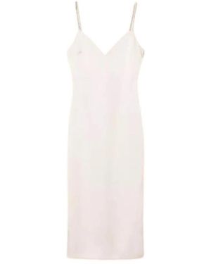 Twinset Midi Dresses - White