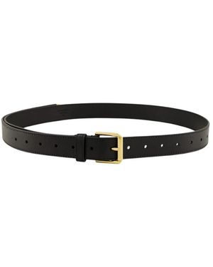 Givenchy Accessoires ,Zwart ,Leer Voyou Lange Riem