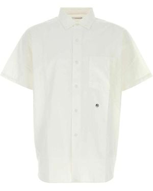 Nanamica Short Sleeve Shirts - White
