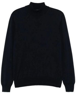Tagliatore Turtlenecks - Black