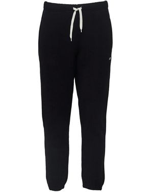 Autry Embroidered Logo Sweatpants - Zwart