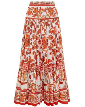 Dolce & Gabbana Rokken ,Veelkleurig ,Minirok - Rood