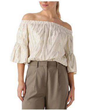 Bruuns Bazaar Carlis Bluse - Natur