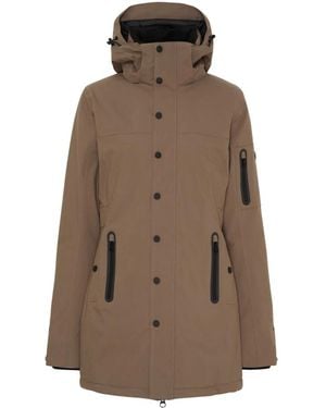 Notyz Rain Jackets - Marrón