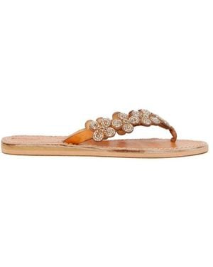 Laidbacklondon Flip Flop - Braun