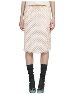N°21 Midi Skirts - Natural