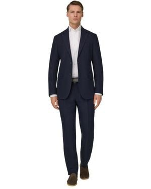 BOGGI Kostuums ,Blauw ,Linnen Cernobbio Suit