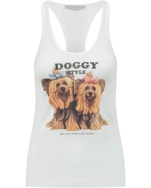 Stella McCartney Sleeveless Tops - Bianco