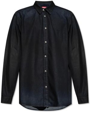 DIESEL Denim Shirts - Azul