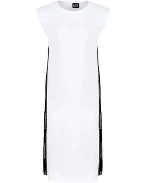 EA7 Midi Dresses - White