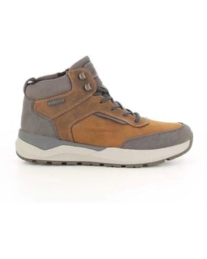 Rieker Herrenschuhe Cognac - Grau