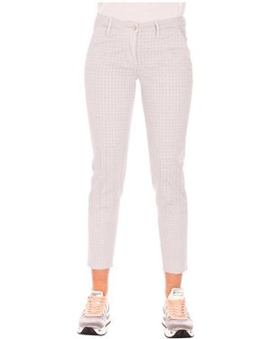 Shaft Cropped Trousers - Rosa