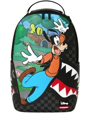 Sprayground Tassen ,Veelkleurig ,Goofy Curtain Reveal Rugzak - Groen