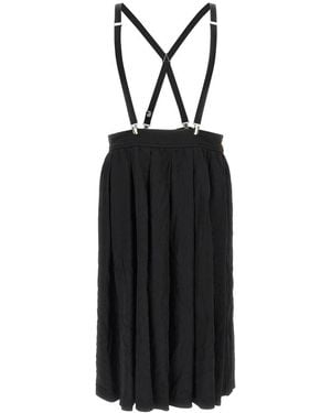 Comme des Garçons Wide Trousers - Black