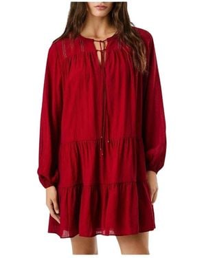 Pepe Jeans Short Dresses - Red