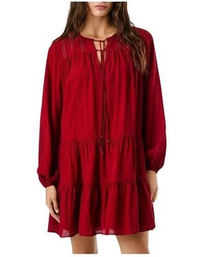 Pepe Jeans Short Dresses - Red