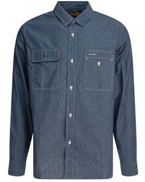 Human Made Denim Shirts - Blue