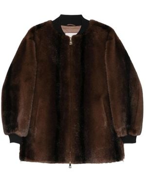 Ermanno Scervino Faux Fur & Shearling Jackets - Nero
