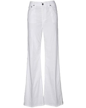 Dondup Wide Jeans - White