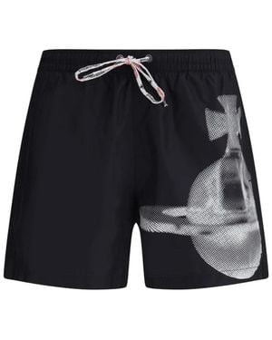 VIVIENNE WESTWOOD パンツ 25 Bea cotton biker shorts1015477 Bea Shorts in BLACK | Vivienne Westwood®