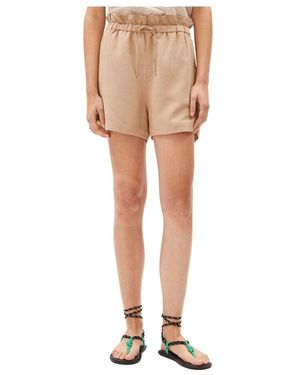 ARMEDANGELS Leinen-Shorts Mit Kordelzug - Natur