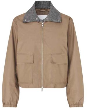 Samsøe & Samsøe Bomber Jackets - Neutro