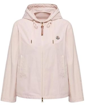 Moncler Jassen ,Roze ,Lichte Jas