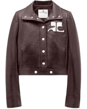 Courreges Light Jackets - Brown