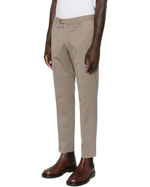 BRIGLIA Suit Trousers - Marrón