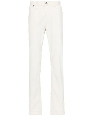 Brioni Slim Fit Jeans - White