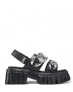 Buffalo High Heel Sandals - Nero