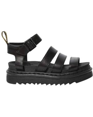 Dr. Martens Flat Sandals - Zwart