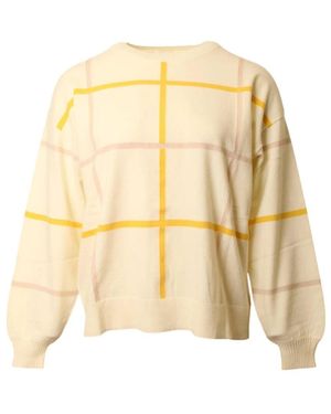 Cycleur De Luxe Round-Neck Knitwear - Yellow