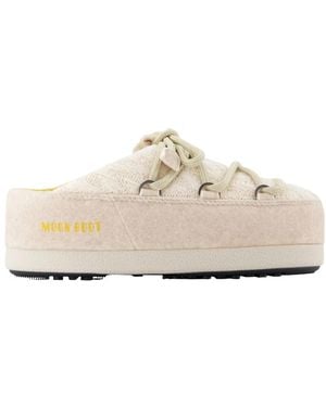 Moon Boot Mules - Blanco