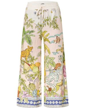 Cambio Wide Trousers - Yellow